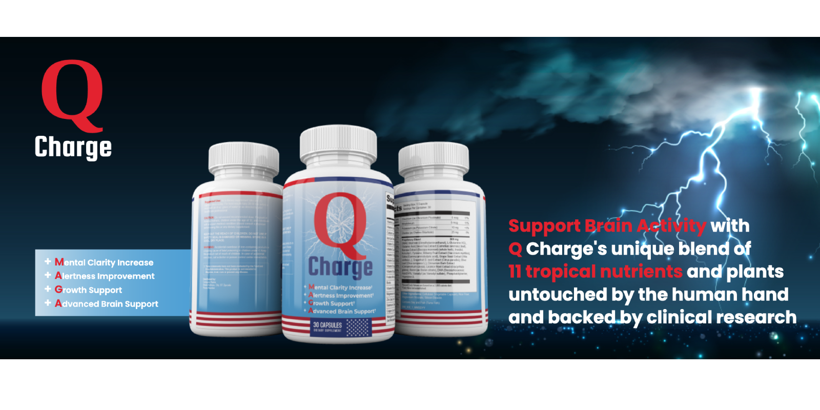 Q Charge Supplement Facts